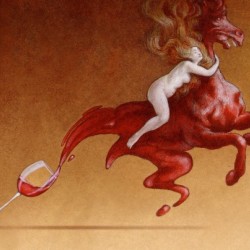 red wine